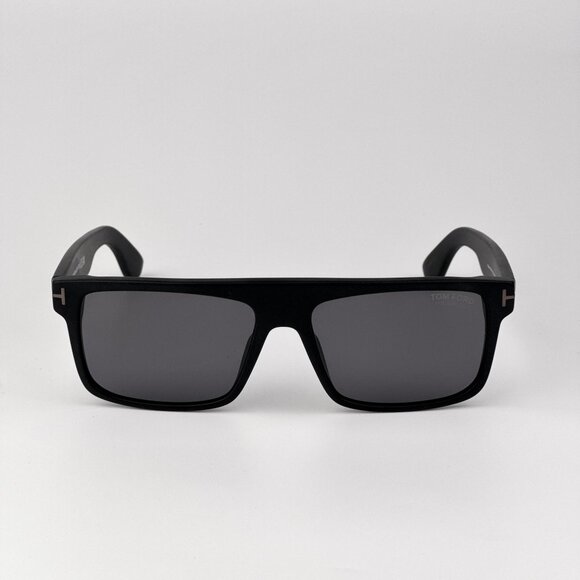 Tom Ford PHILIPPE Sunglasses – Matte Black Frame Polarized | Model FT0999-N/S 02 - Picture 1 of 11